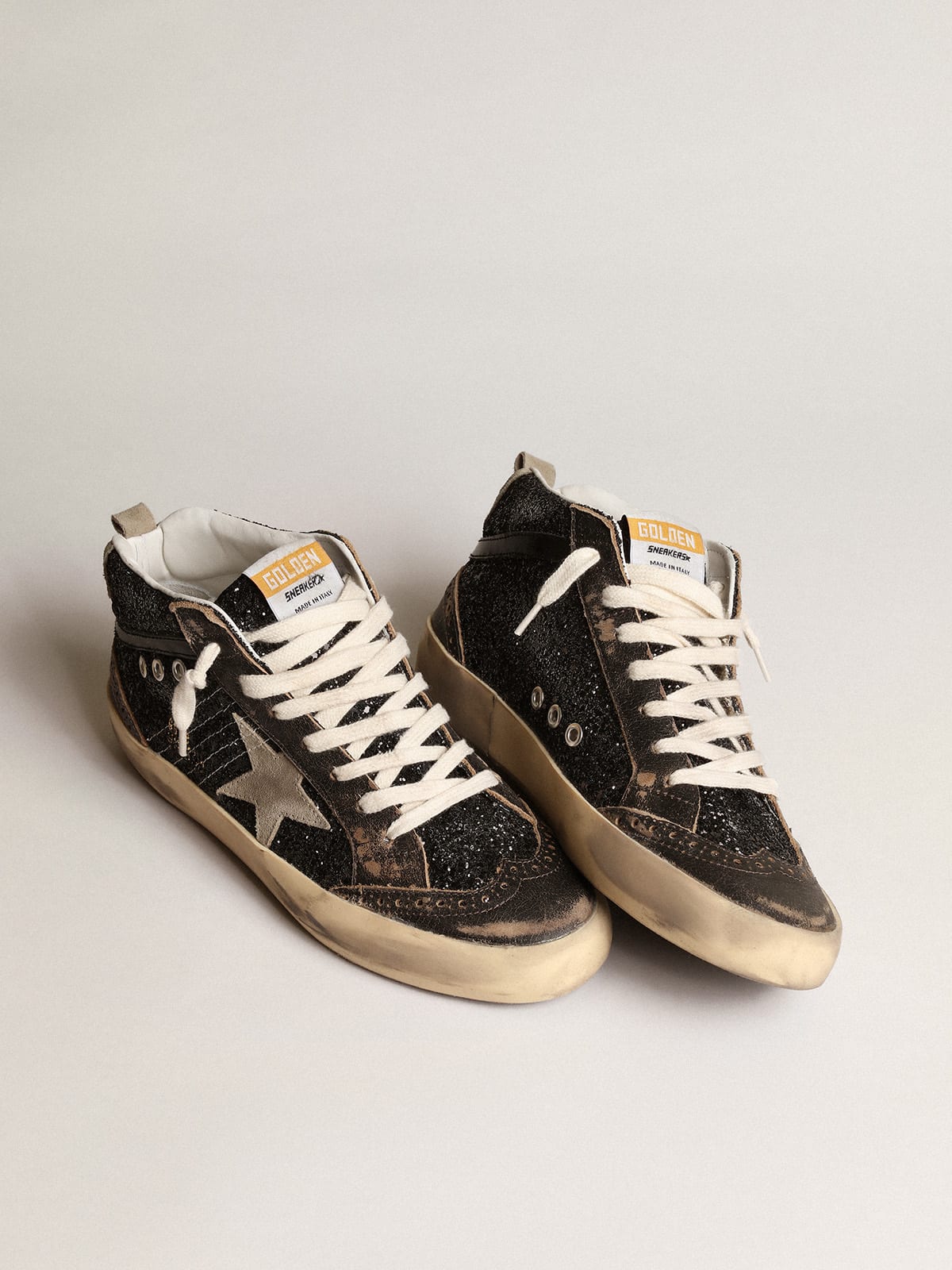 MID STAR SNEAKER - BLACK