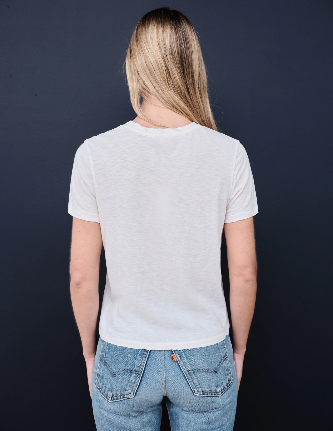 Heart Boxy Short Sleeve - Cream