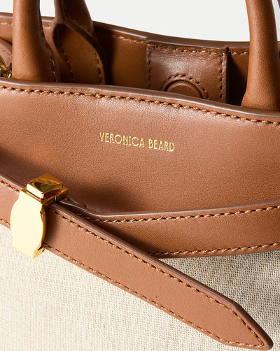 CANVAS DASH BAG - Natural Linen/Hazelwood