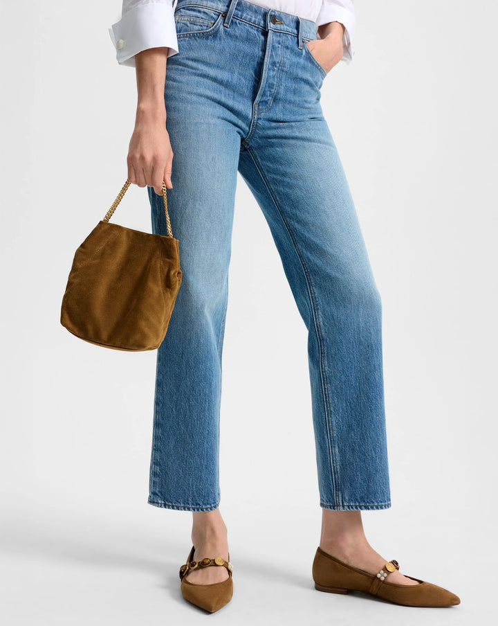 Small Veronica Beard Slouch Bag - Acorn