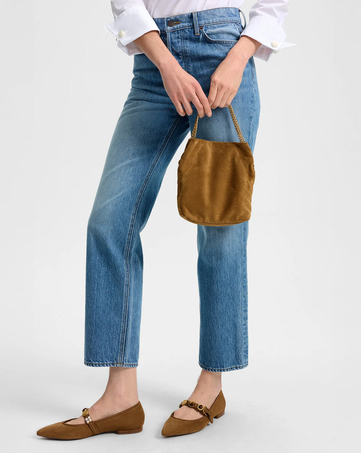 Small Veronica Beard Slouch Bag - Acorn