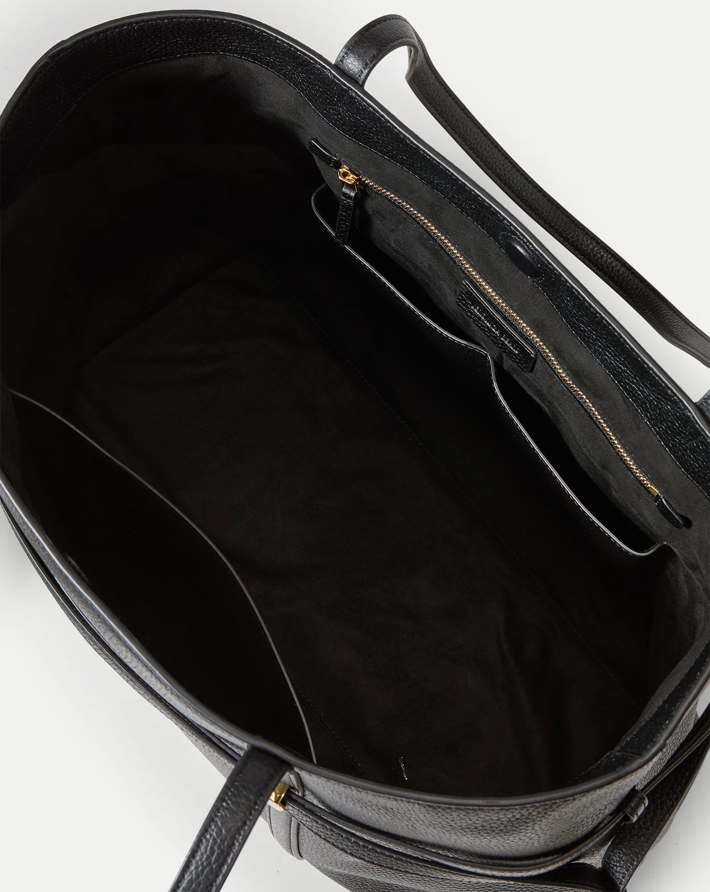 Lasso Belted Tote Bag - Black