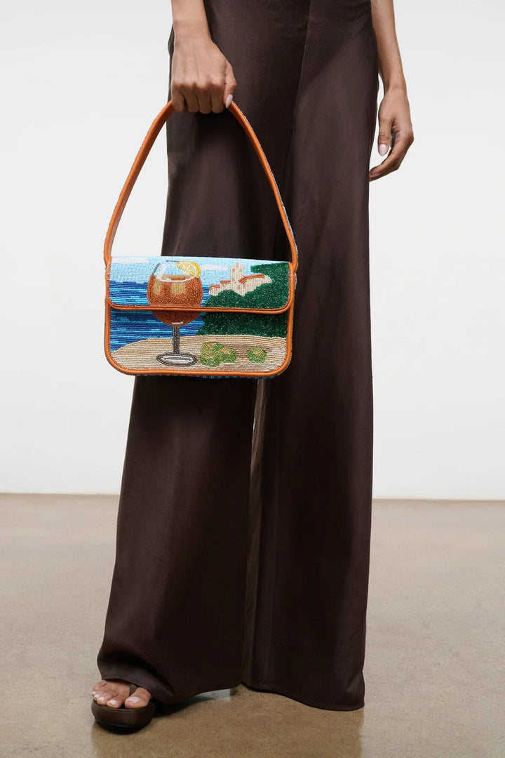 Tommy Beaded Bag - Sunset Spritz
