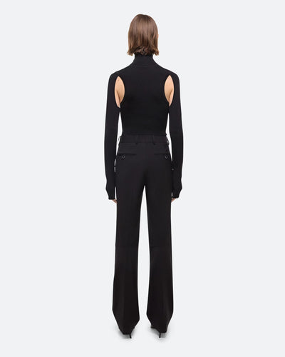 Curved Car Trousers - Black