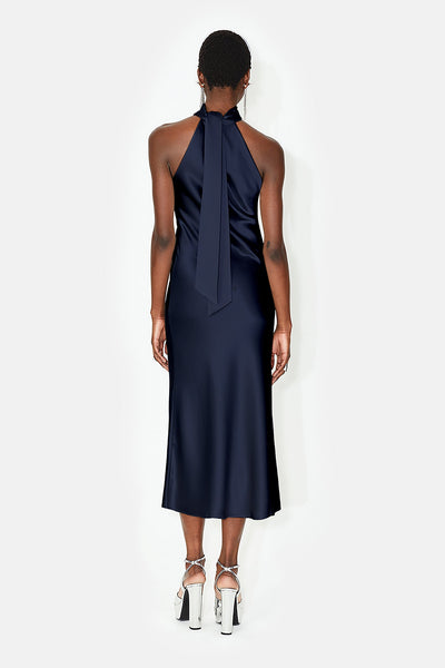 CROPPED SIENNA DRESS - MIDNIGHT