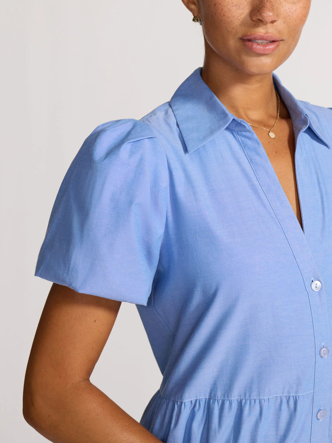 Havana Dress - Light Blue