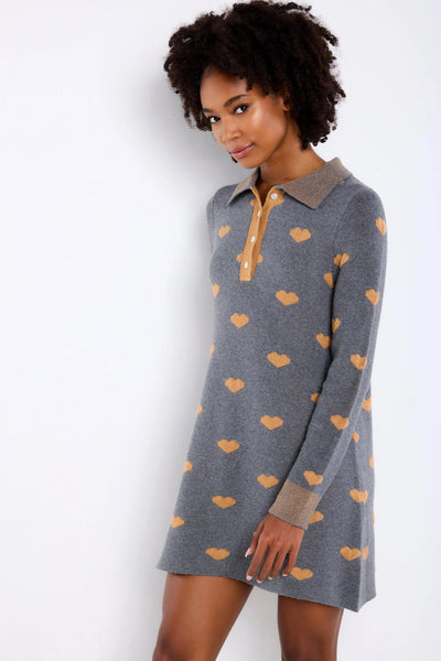 Heart's Content Dress in Charrye