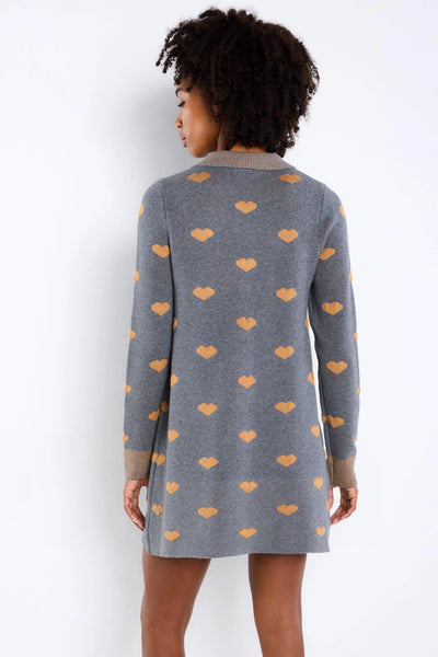 Heart's Content Dress in Charrye