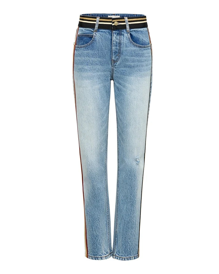 Driss Jean - Blue Multi