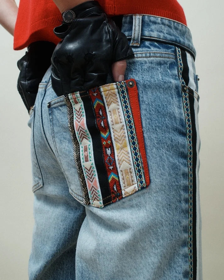 Emery Jean - Blue Multi
