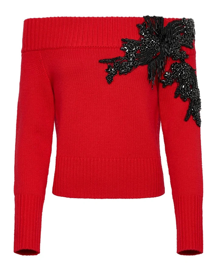 Nolt Sweater - Red Multi