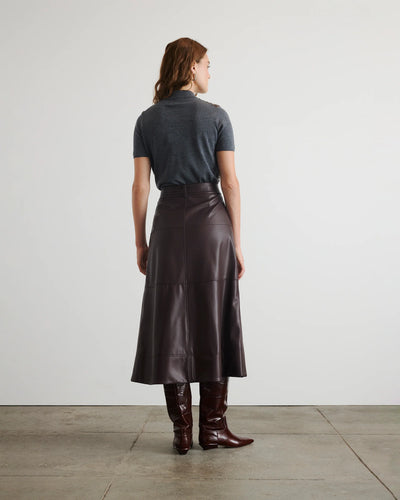 Camilla Knit Top - DARK HEATHER GREY/BRONZE MULTI