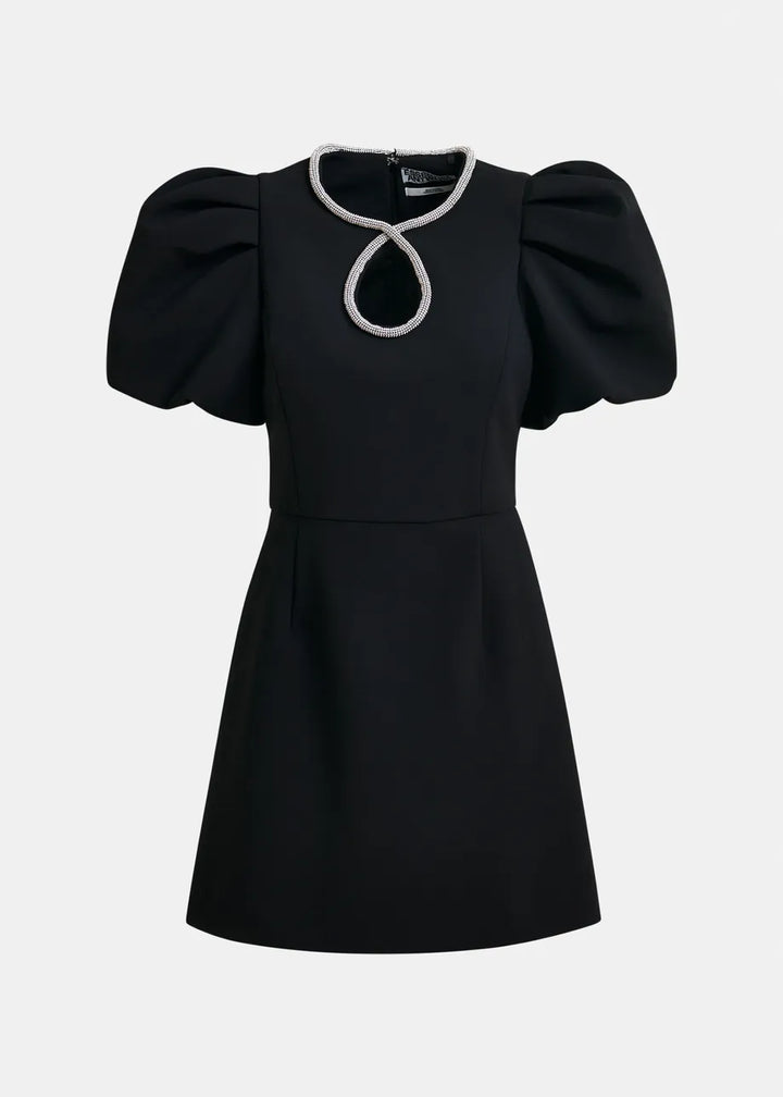 IJINGLE RHINESTONE DRESS - Black