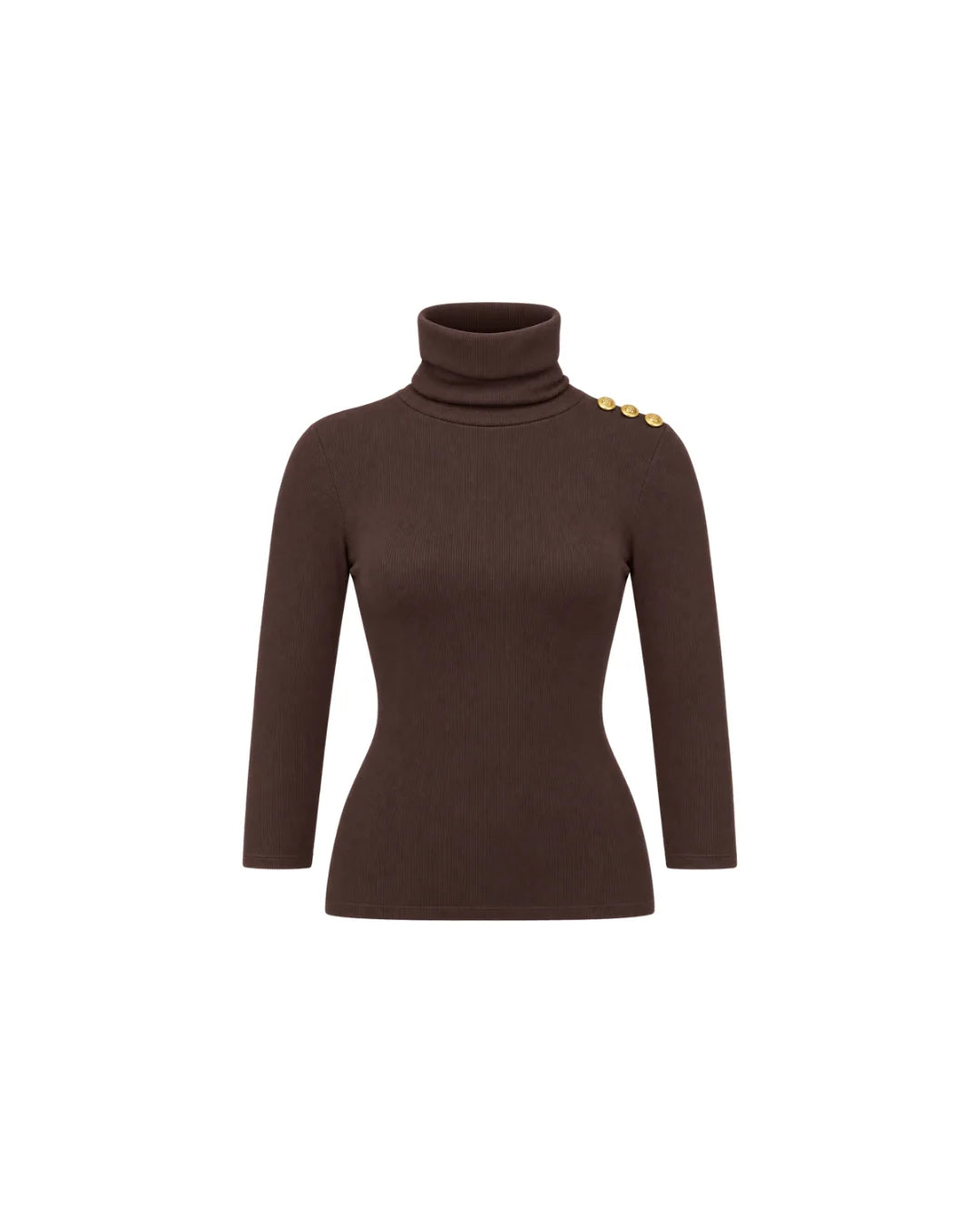 Aja Turtleneck - Brown