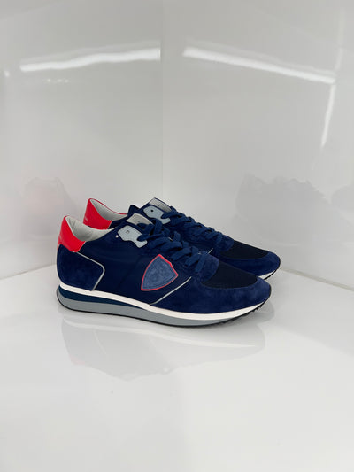 TRPX LOW MAN SNEAKER - Bleu/Rouge
