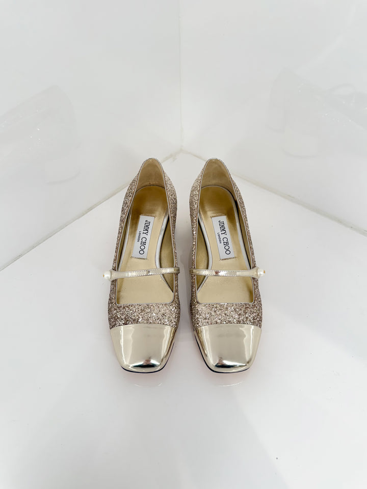 ELISA Pumps 45mm - Gold