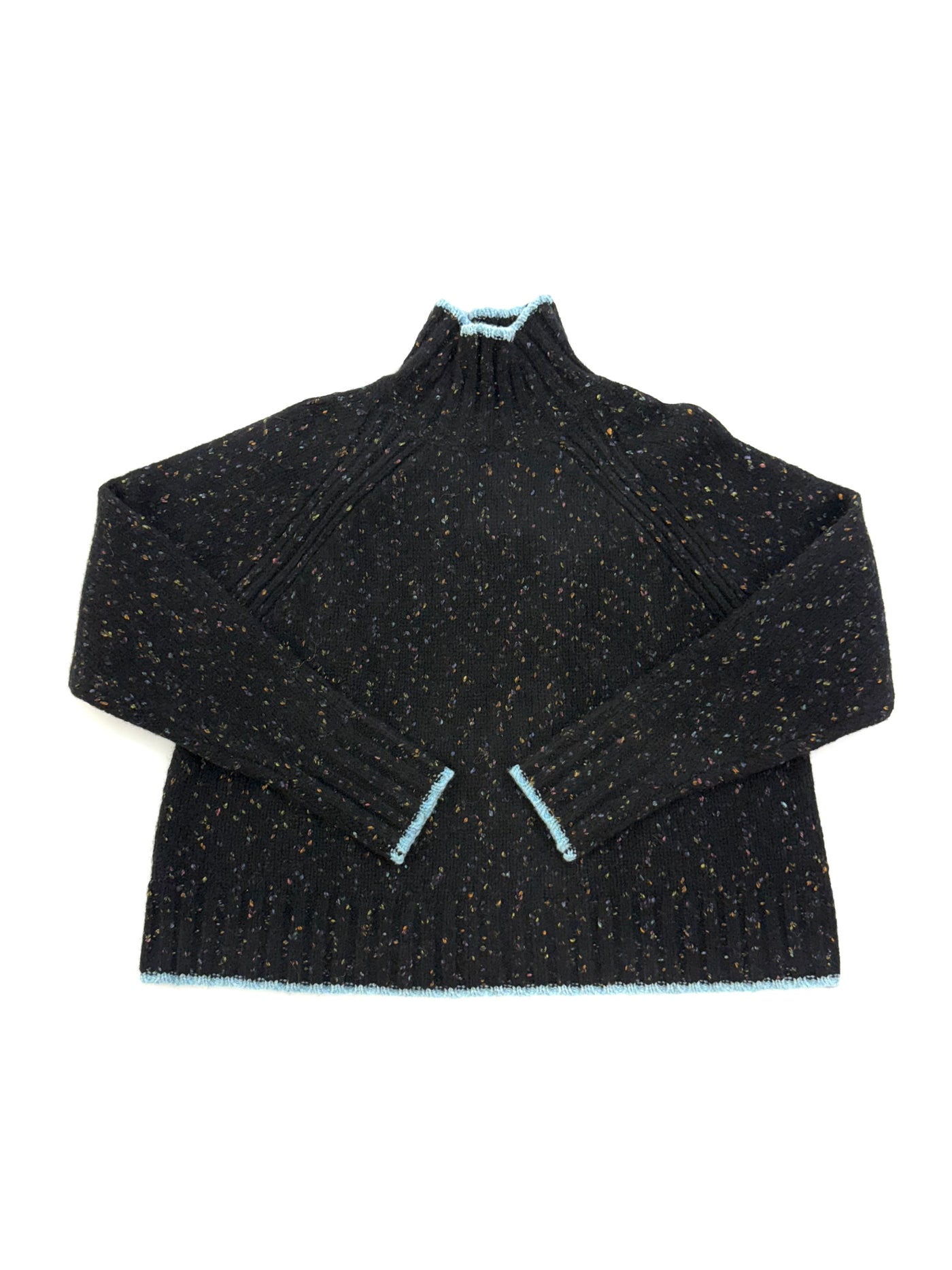 TIPPED TWEED MOCK Turtleneck - More Colors Available