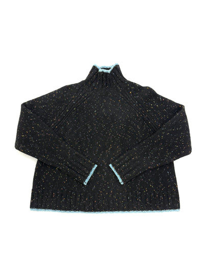 TIPPED TWEED MOCK Turtleneck - More Colors Available