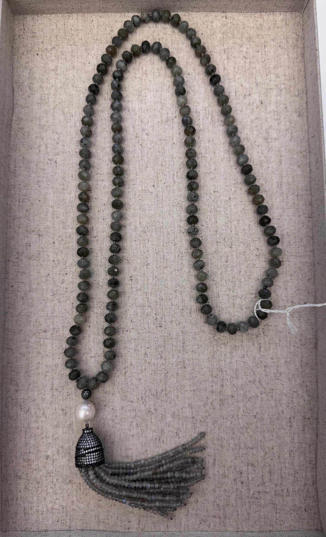 MADELINE LABORADITE NECKLACE