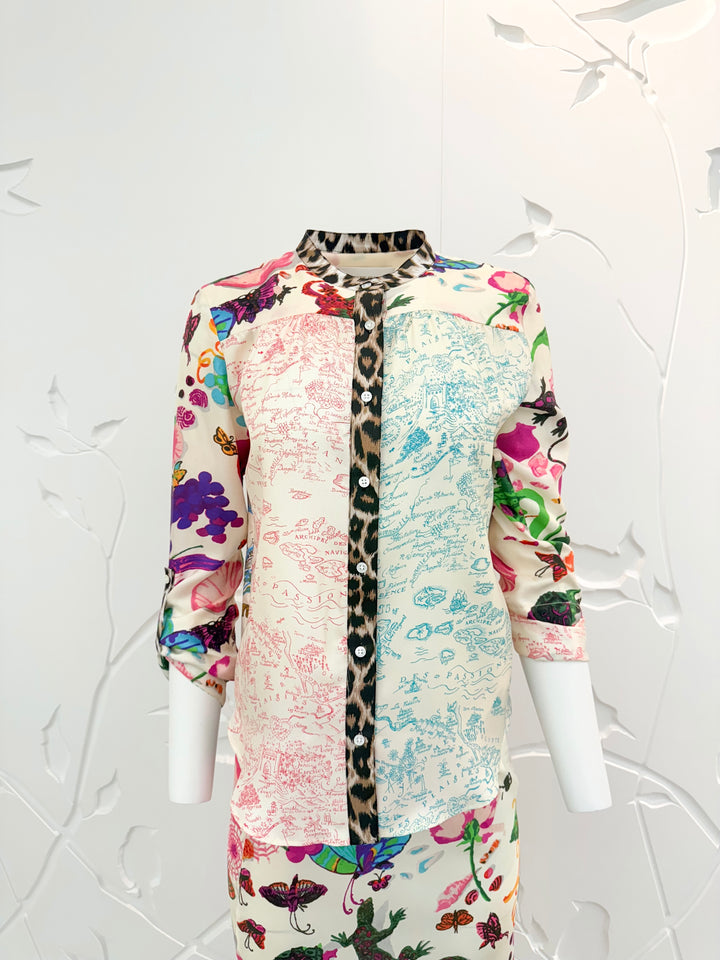Jeanne Top - Pink Multi