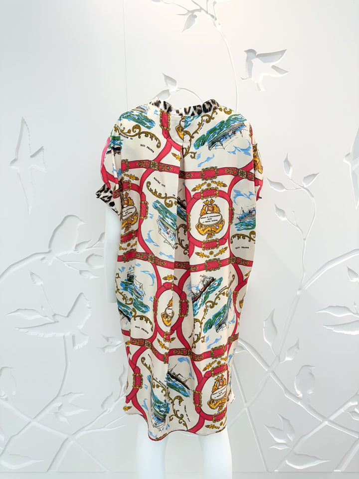 Casablanca Dress - Pink Multi