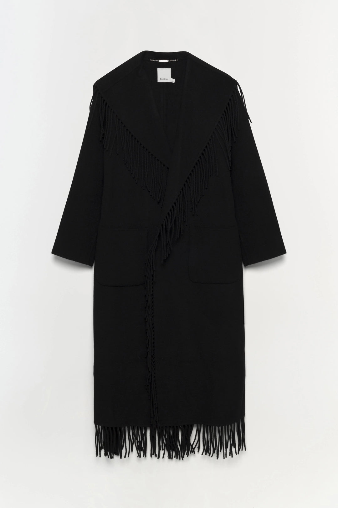 JONATHAN SIMKHA SI-6031 CARRIE FRINGE ROBE COAT 10