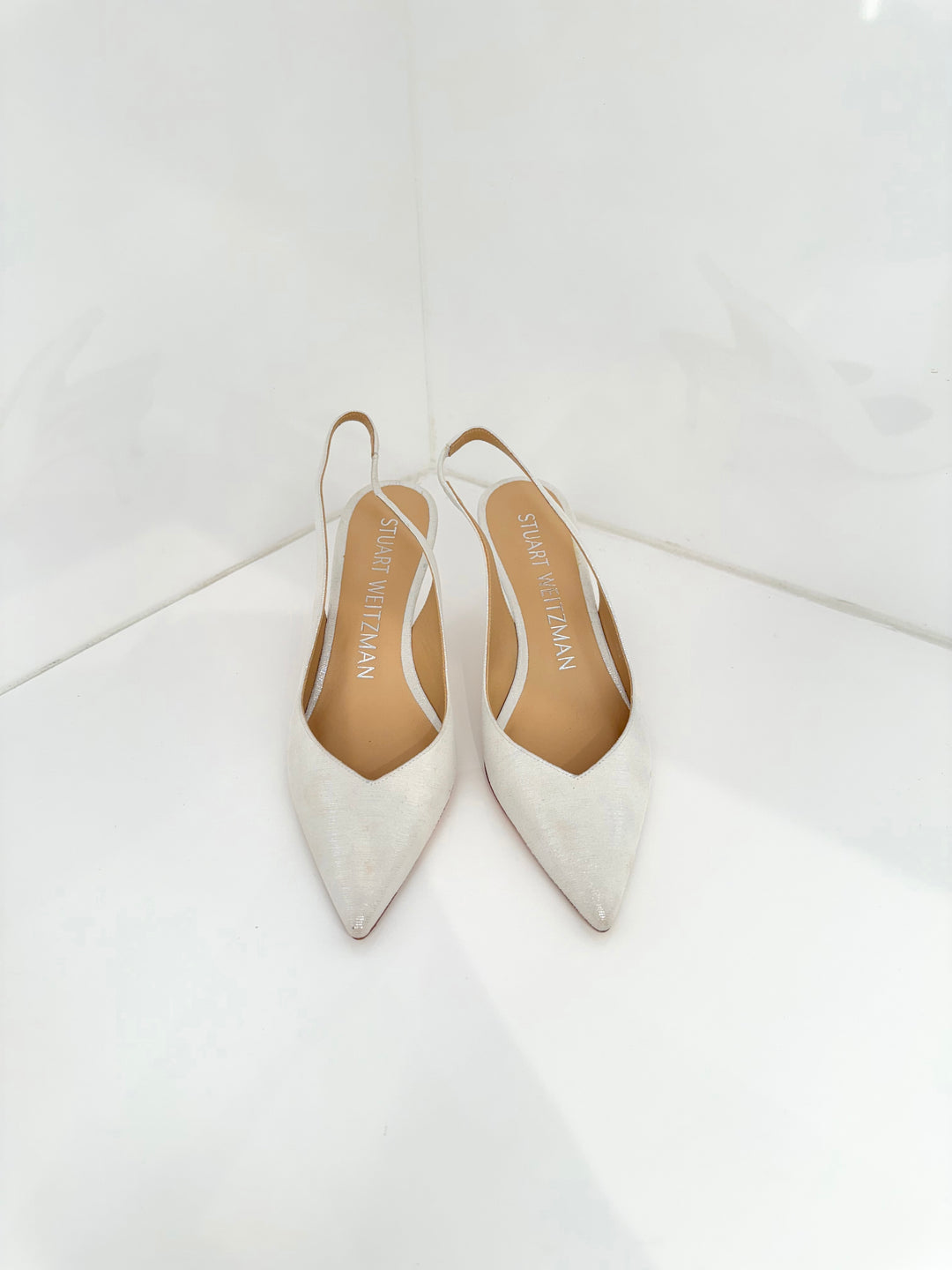 EVA 75mm SLINGBACK - Silver