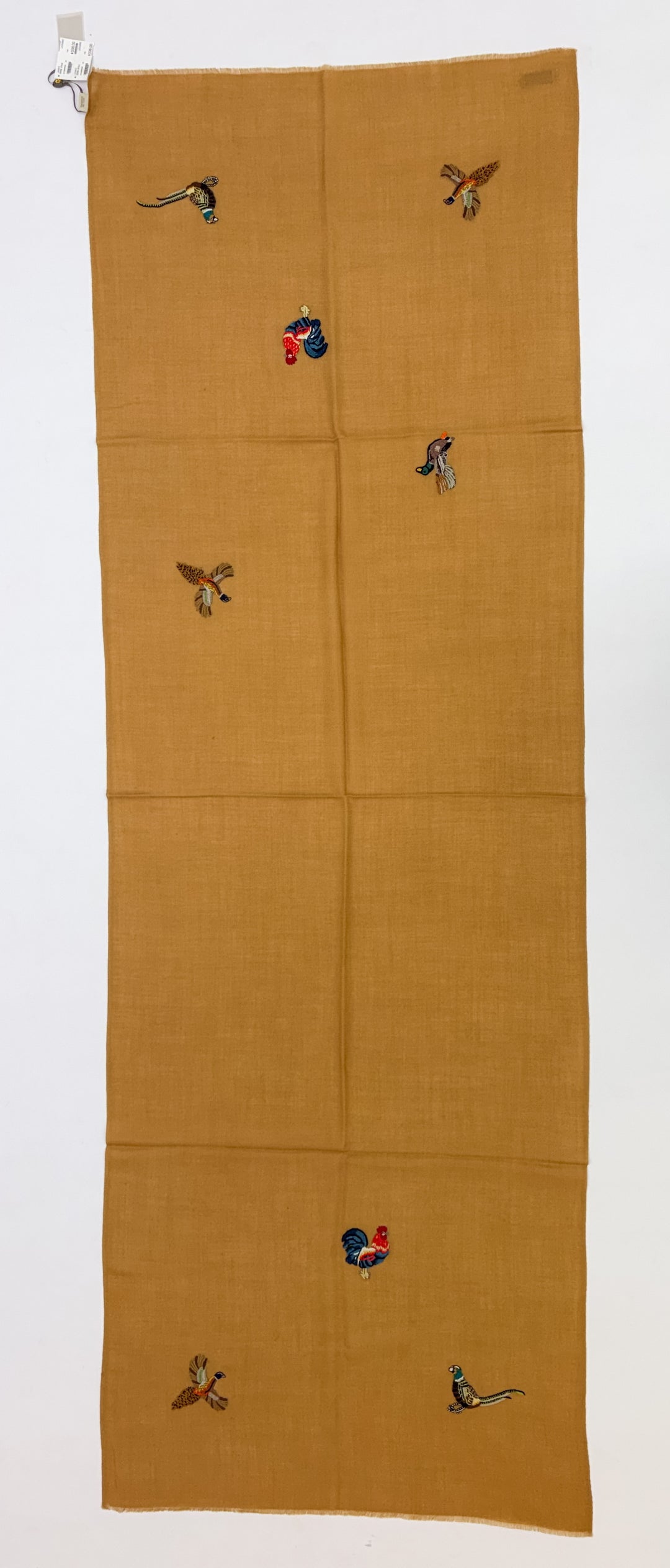 Bird Stole - Brown Multi