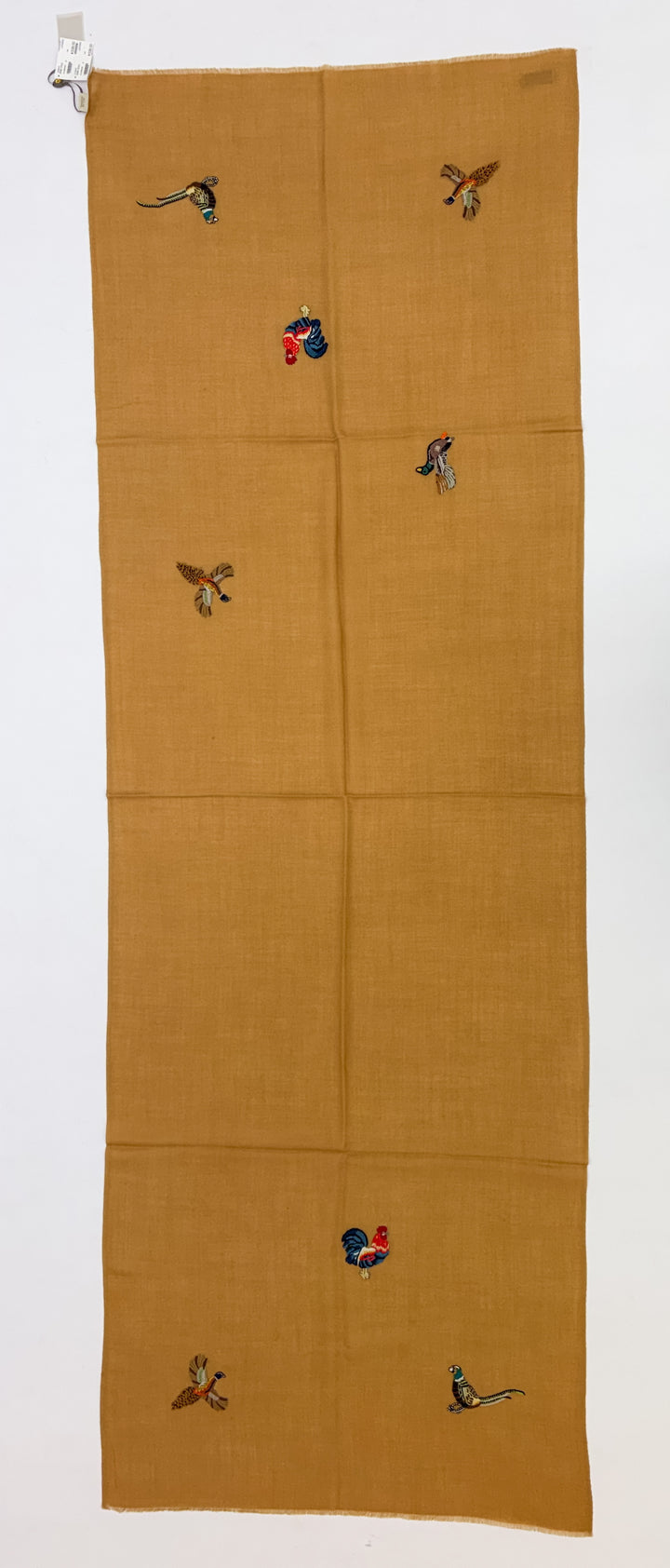 Bird Stole - Brown Multi