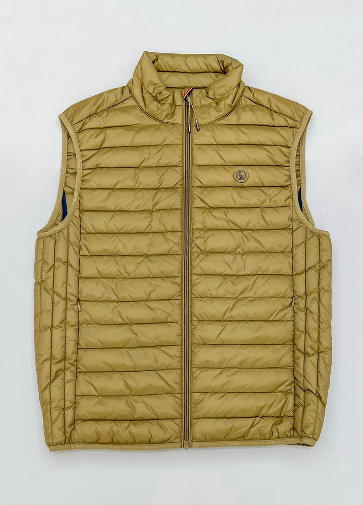 Puffer Vest - Beige