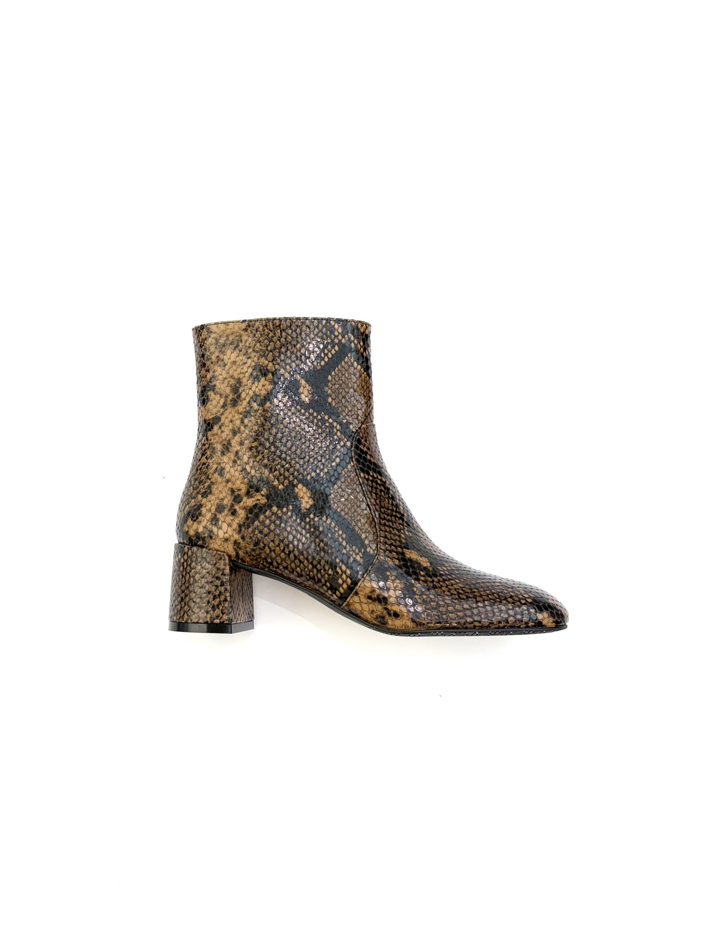 MAEVE ZIP BOOTIE - Expresso