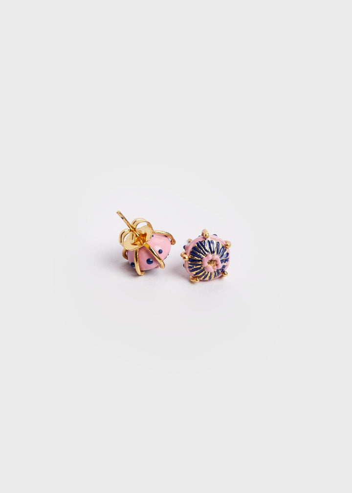 Sombrerito Mini Pink & Blue Earrings - Blue Multi