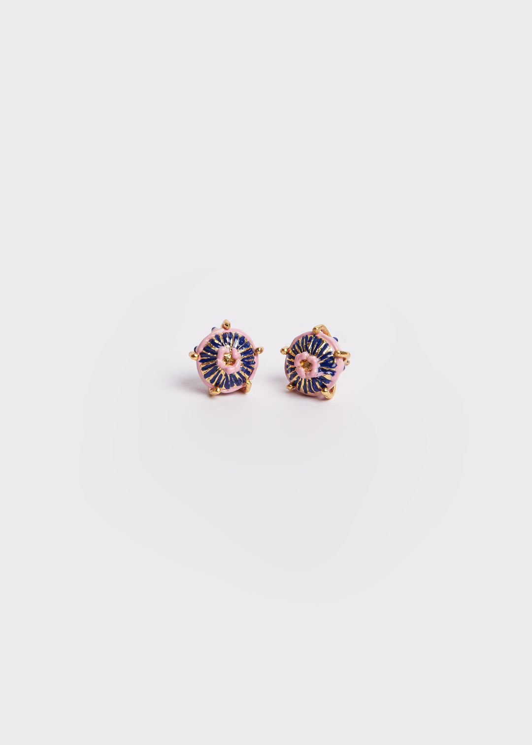 Sombrerito Mini Pink & Blue Earrings - Blue Multi