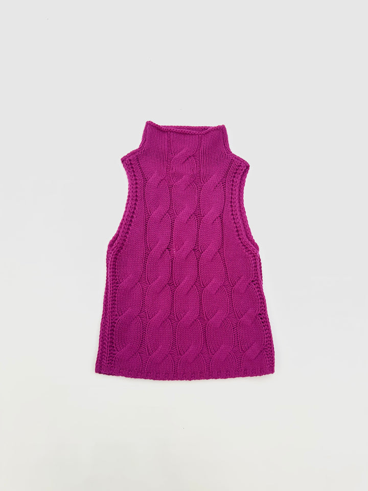 SALVIA SLEEVELESS TURTLENECK - More Colors Available