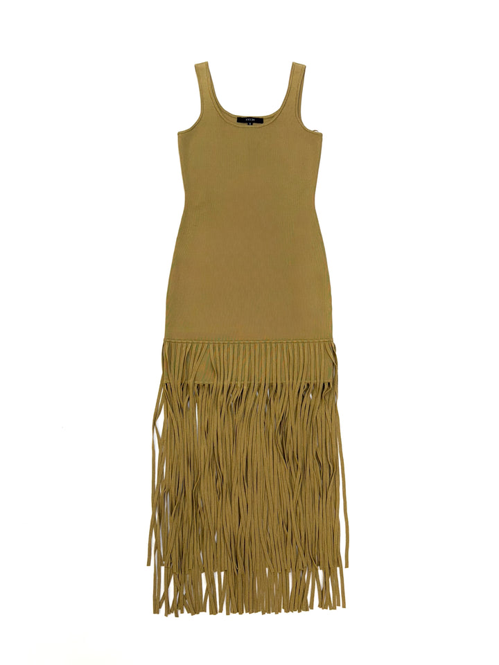 Toccin - Roxanne Mini Dress with Fringe - More Colors Available