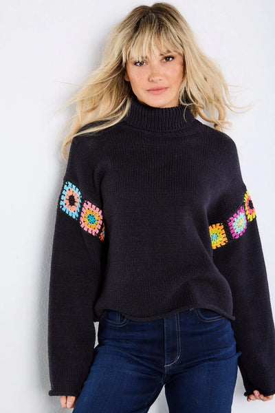 In the Loop Sweater - Black
