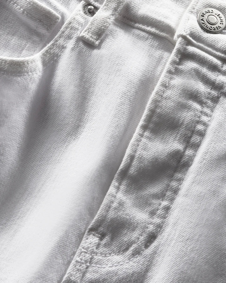 Beverly Skinny Flare Jean - White