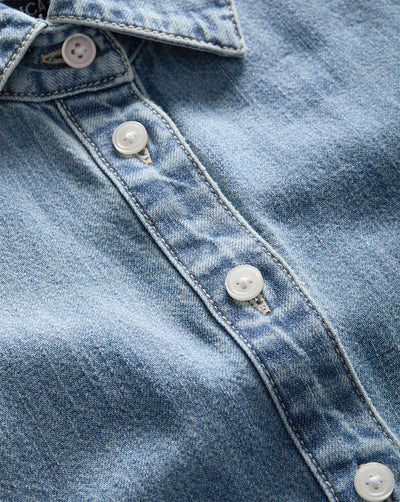 Fuller Denim Midi Dress - Starlight