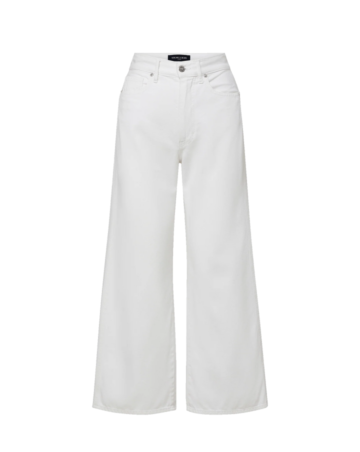 Taylor Cropped High Rise jeans - White