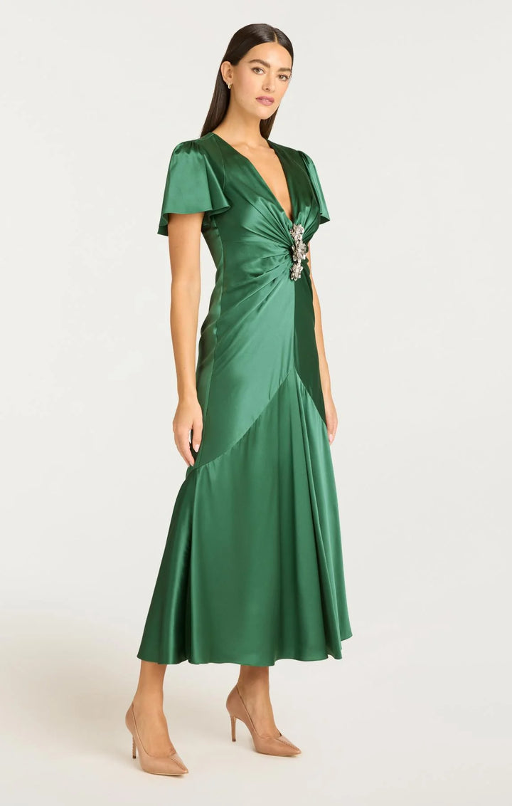 Kordyn Dress - Forest Fog