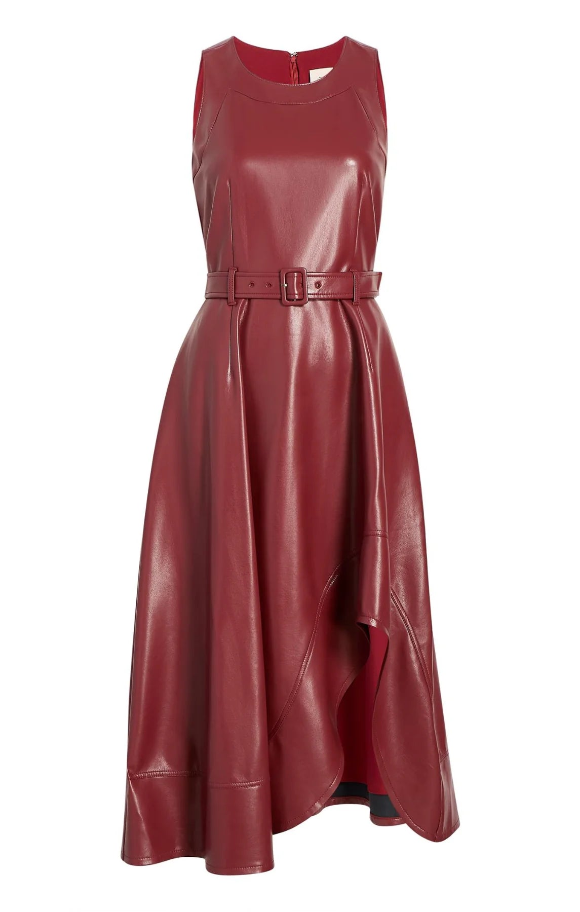 VEGAN LEATHER ZELDA DRESS - More Colors Available