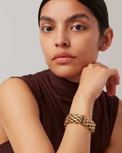 Penelope Bracelet 7" - Gold