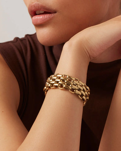 Penelope Bracelet 7" - Gold