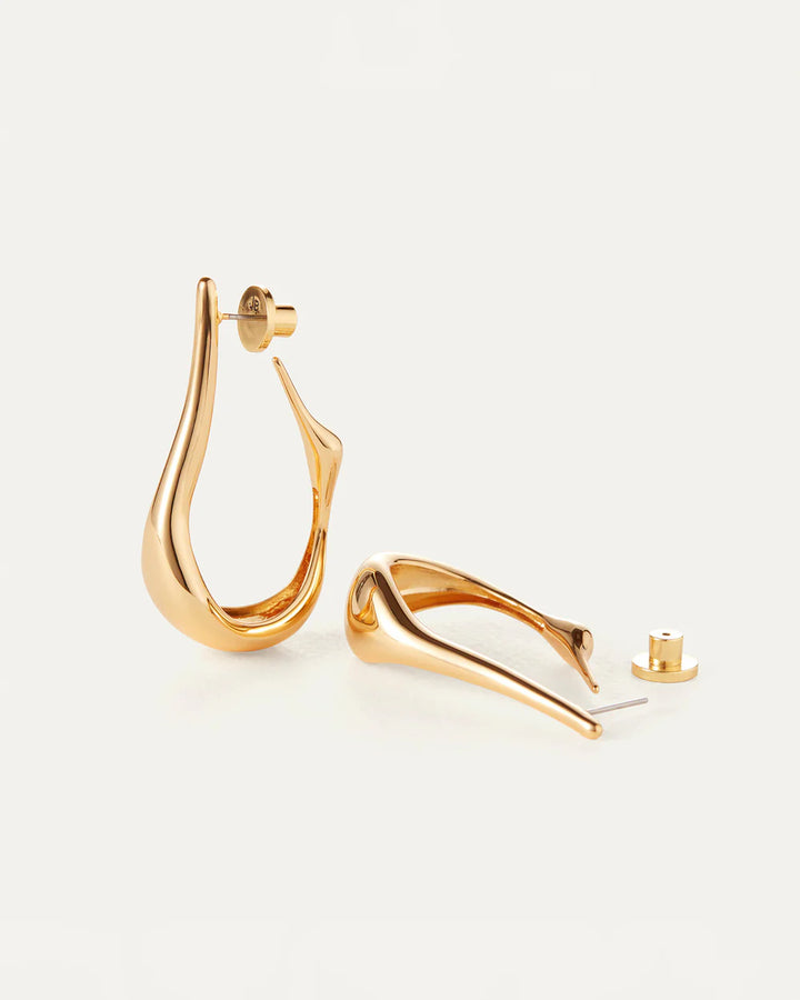 Colette Hoops Medium - Gold