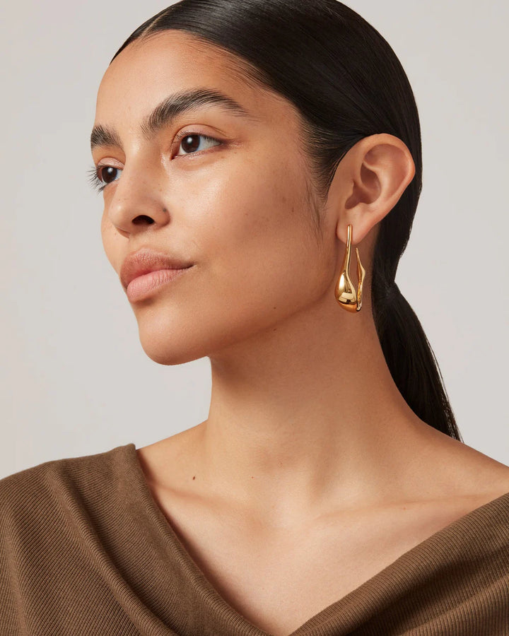 Colette Hoops Medium - Gold