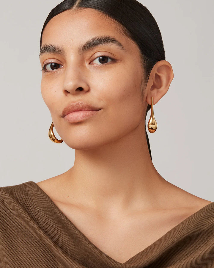 Colette Hoops Medium - Gold