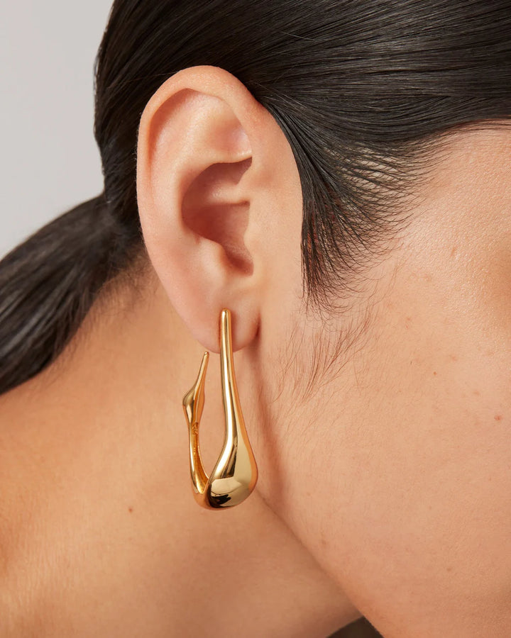 Colette Hoops Medium - Gold