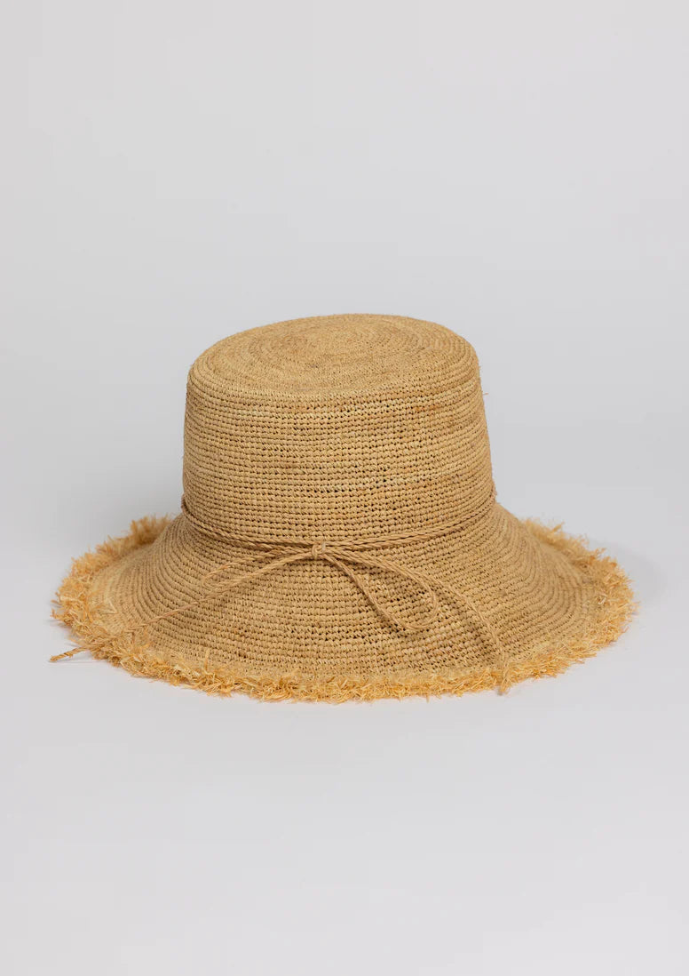 PACKABLE RAFFIA BUCKET - Natural – Coplons