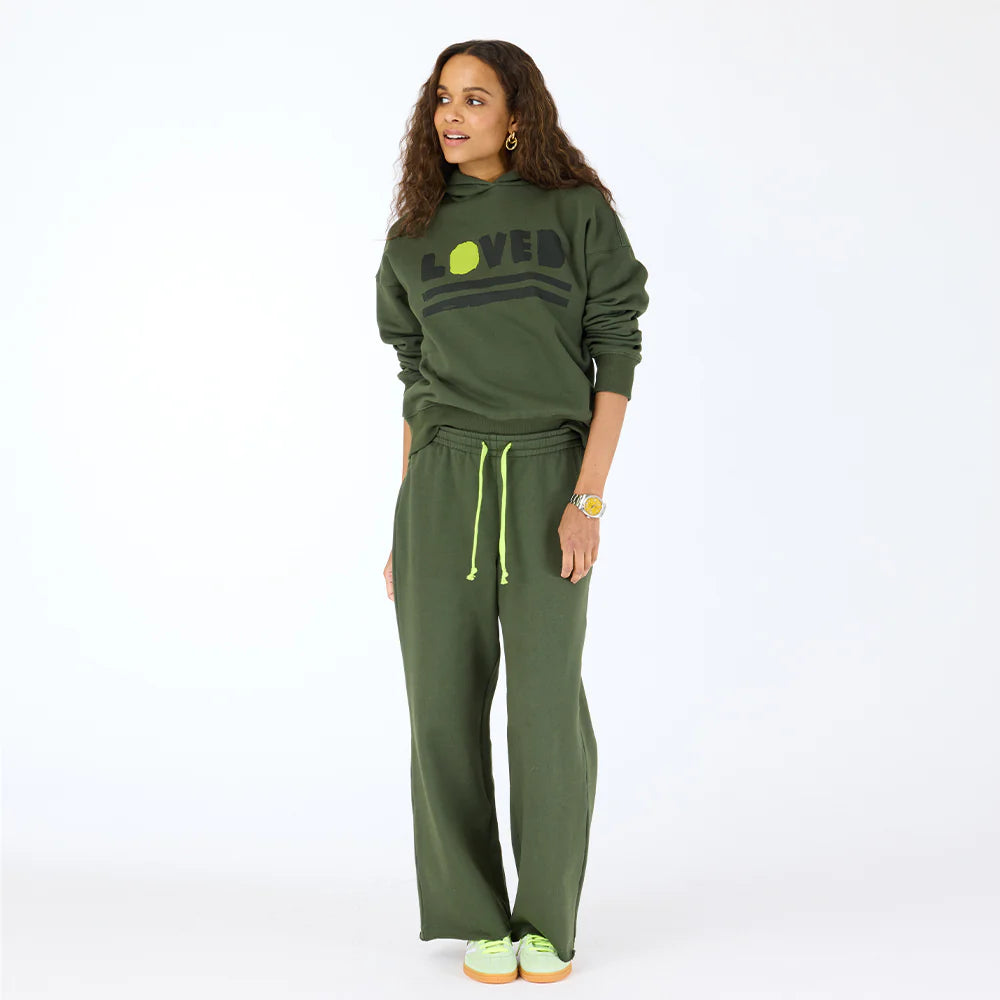 Weekend Barb Sweatpant - Pine Green