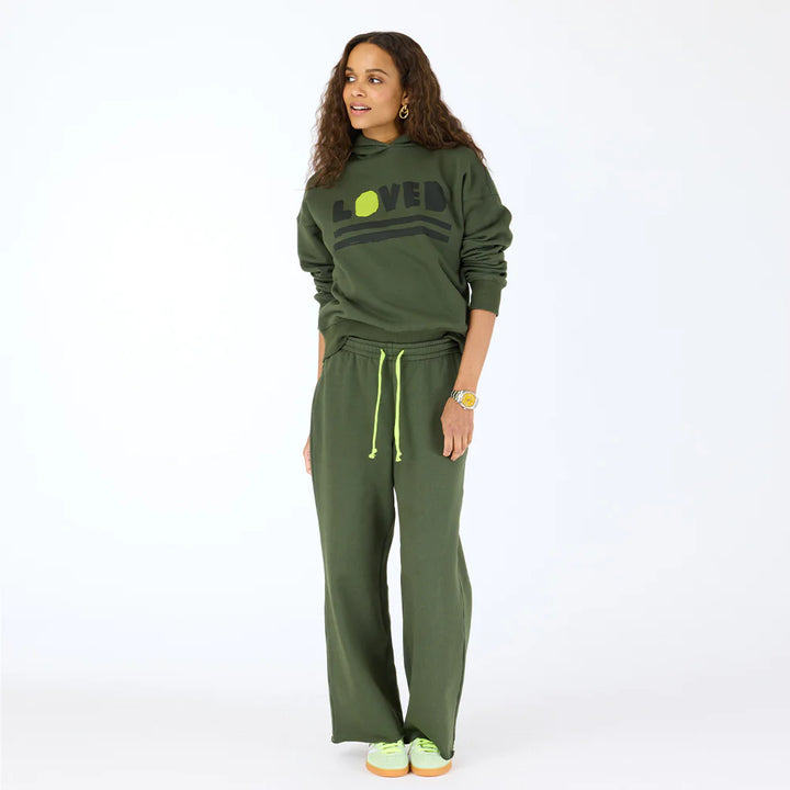 Weekend Barb Sweatpant - Pine Green